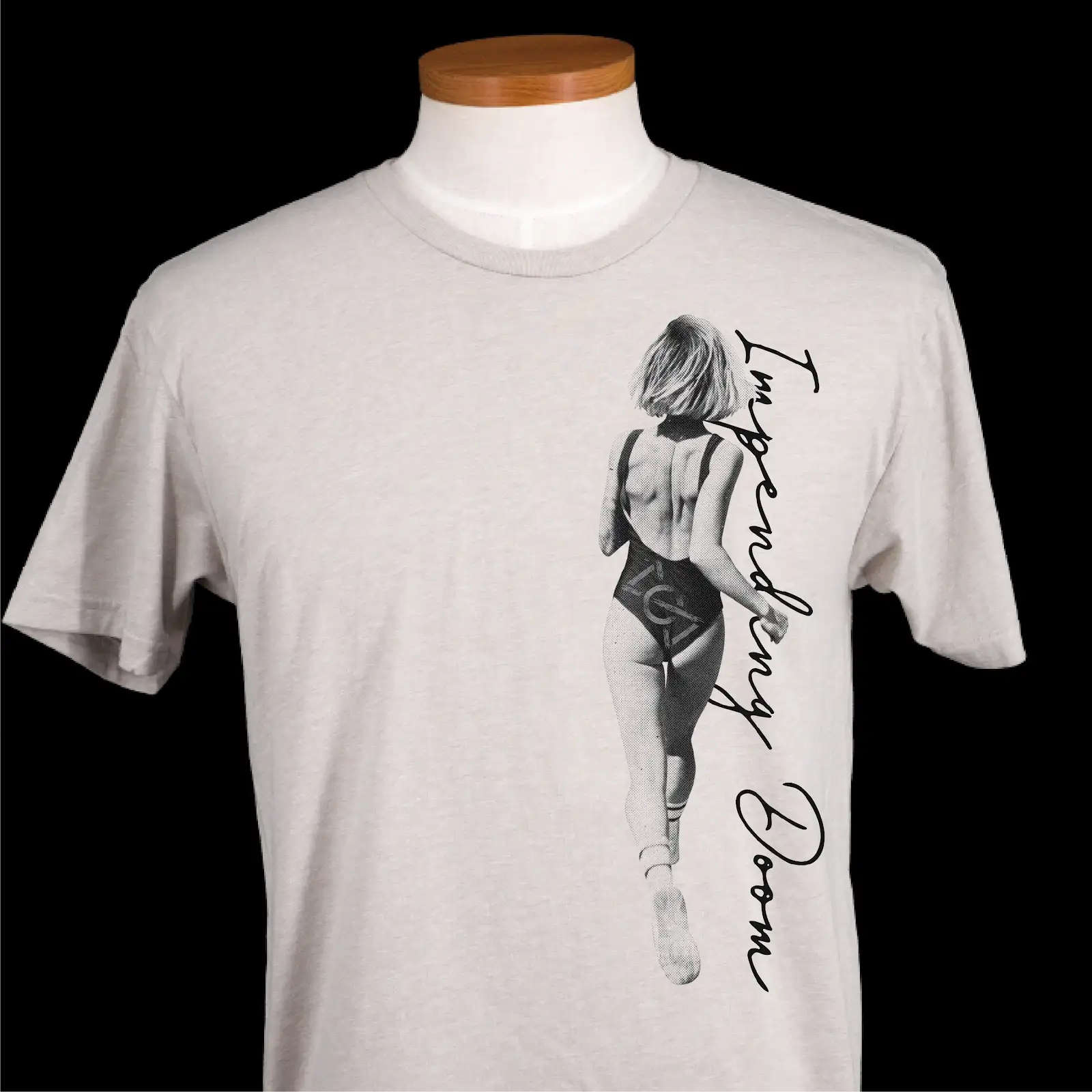 impending doom running girl unique tshirts 
graphics
