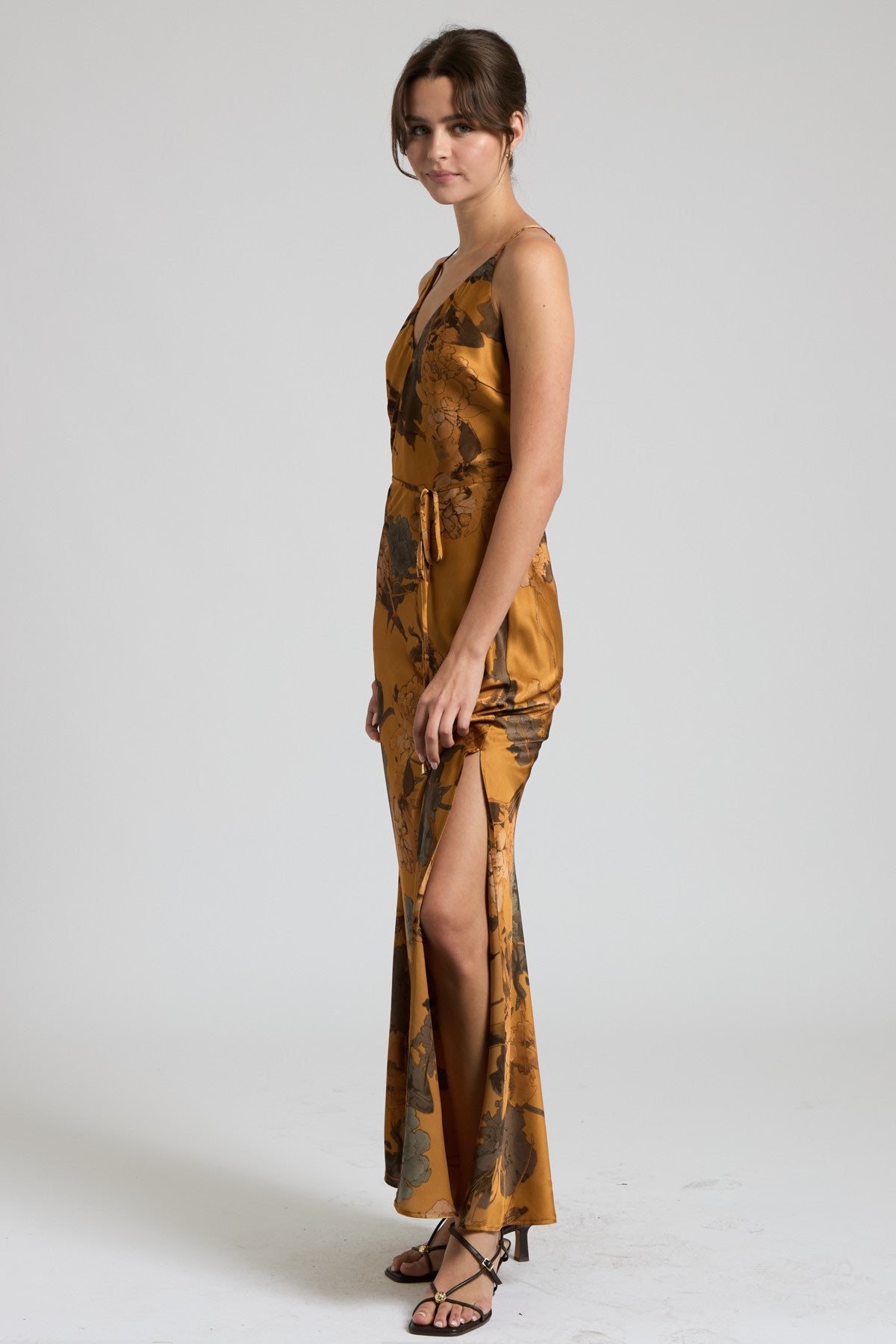 AAKAA - Golden Garden Maxi Dress