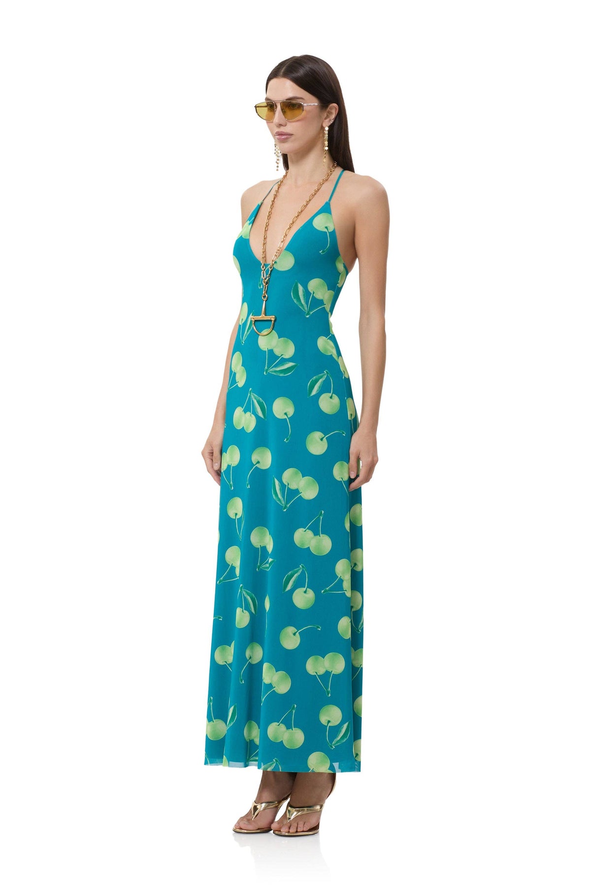 AFRM - Romy Dress - Cherry Teal