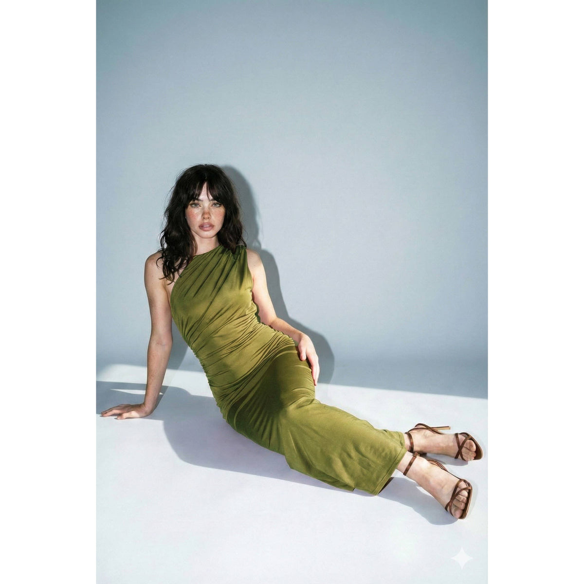 Skylar Rose - Dirty Martini Open-Back Maxi Dress