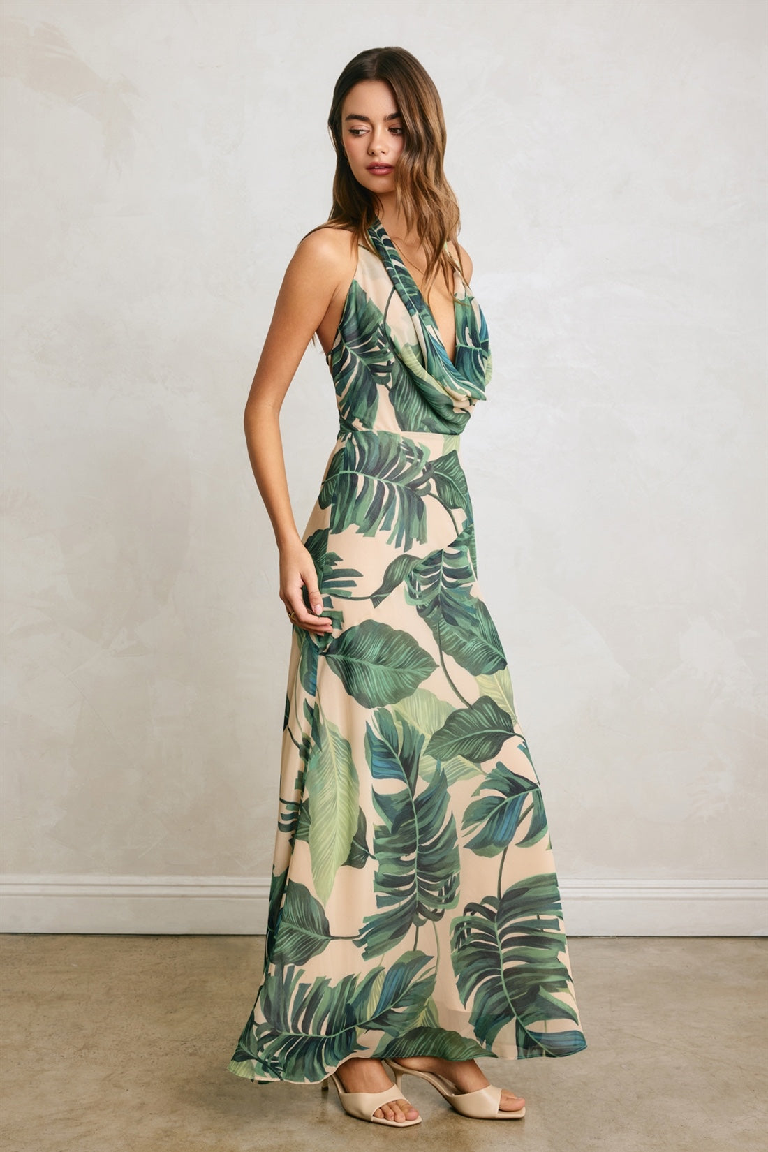 Dress forum - Hidden Oasis Metal Trim Cowl Dress