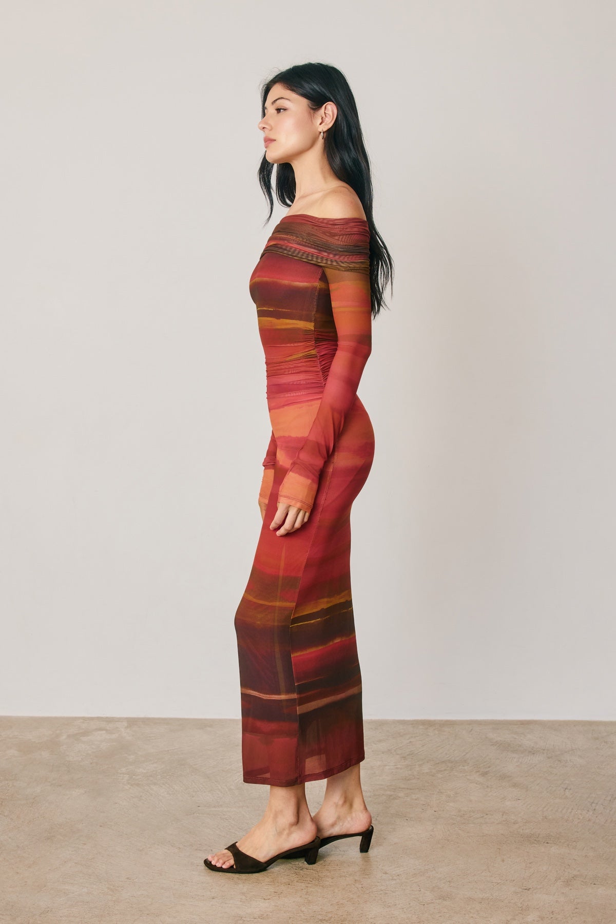 DRESS FORUM - EMBERGLOW SUNSET MAXI