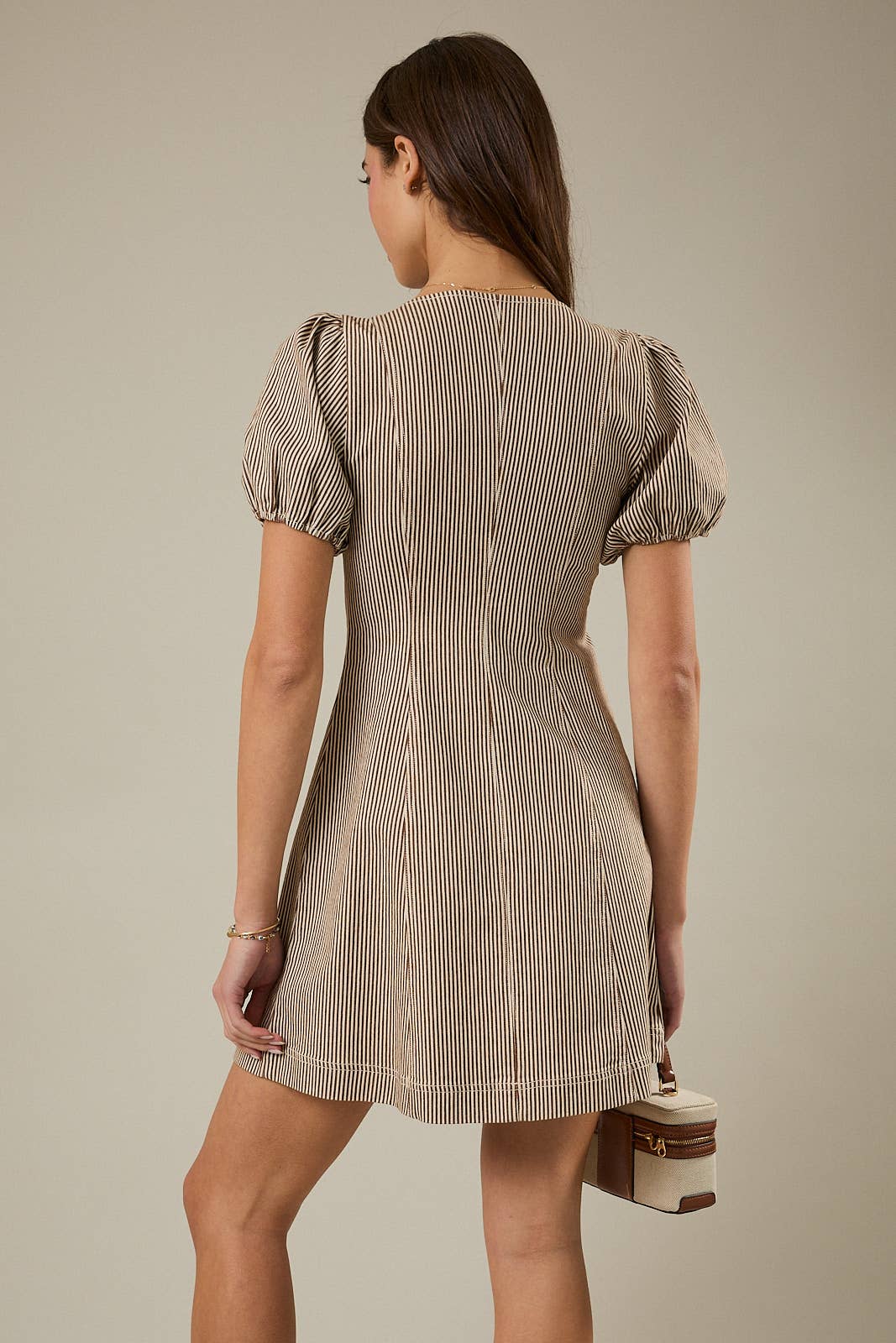 Sunday Edition - Cocoa Stripe Mini