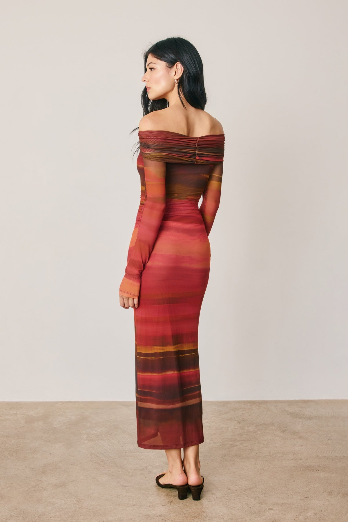 DRESS FORUM - EMBERGLOW SUNSET MAXI