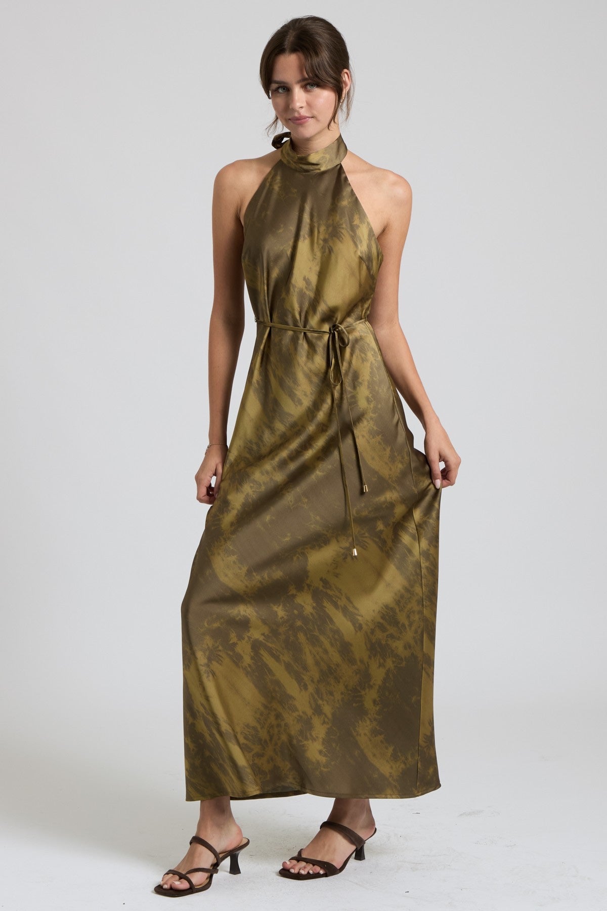 AAKAA - Moss After Dark Maxi Dress