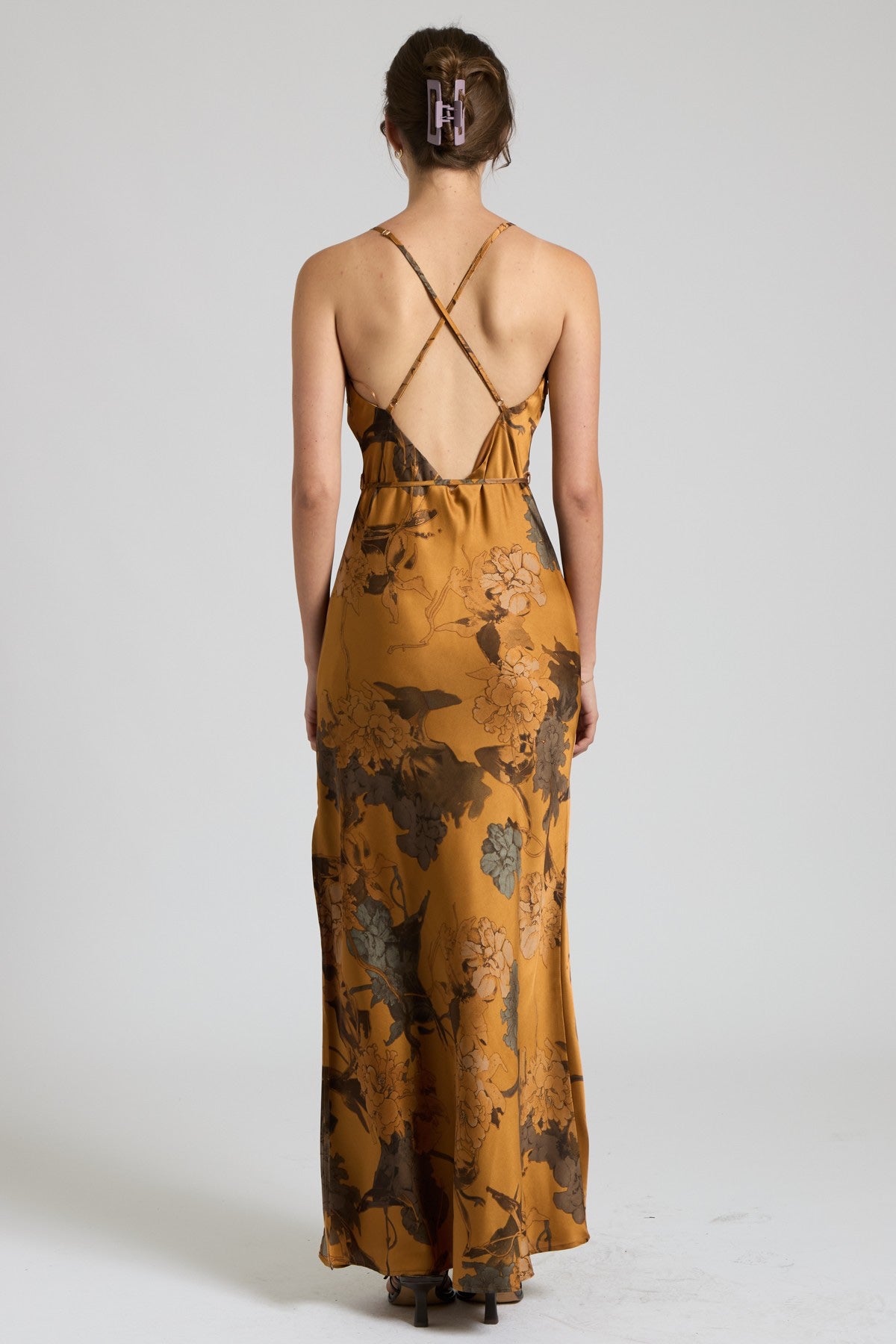 AAKAA - Golden Garden Maxi Dress