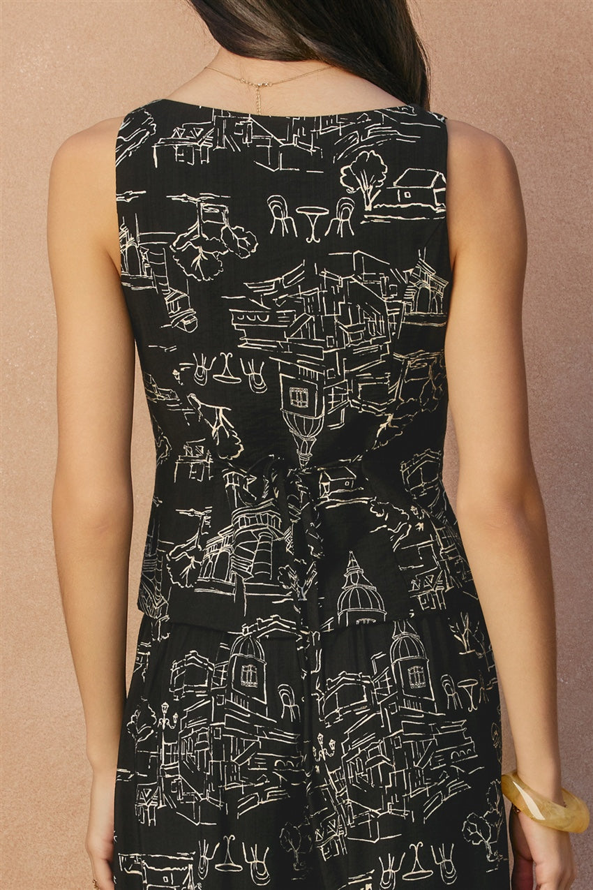 Dress Forum - Casa del Sol Square Neck Vest Top