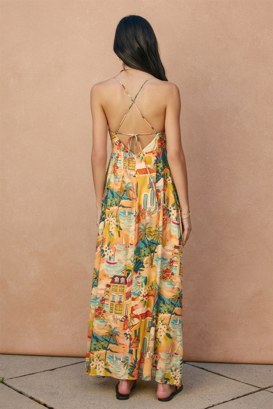 Dress Forum - Wicker Knot Front Maxi Dress