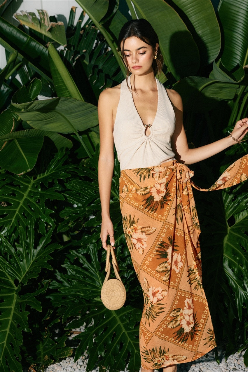 Dress Forum - Bungalow Days Midi Wrap Skirt