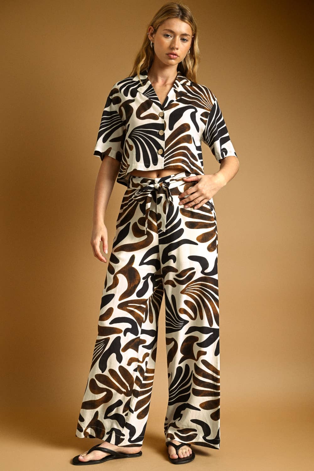 MIOU MUSE -  MULTI COLOR PRINTED TROUSERS