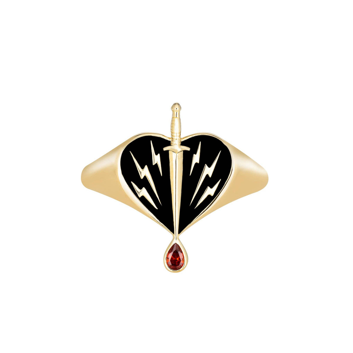 Little Rooms - Heart Striker Ring