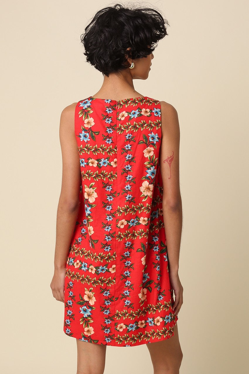 Olivaceous - Hilda Floral Mini Dress