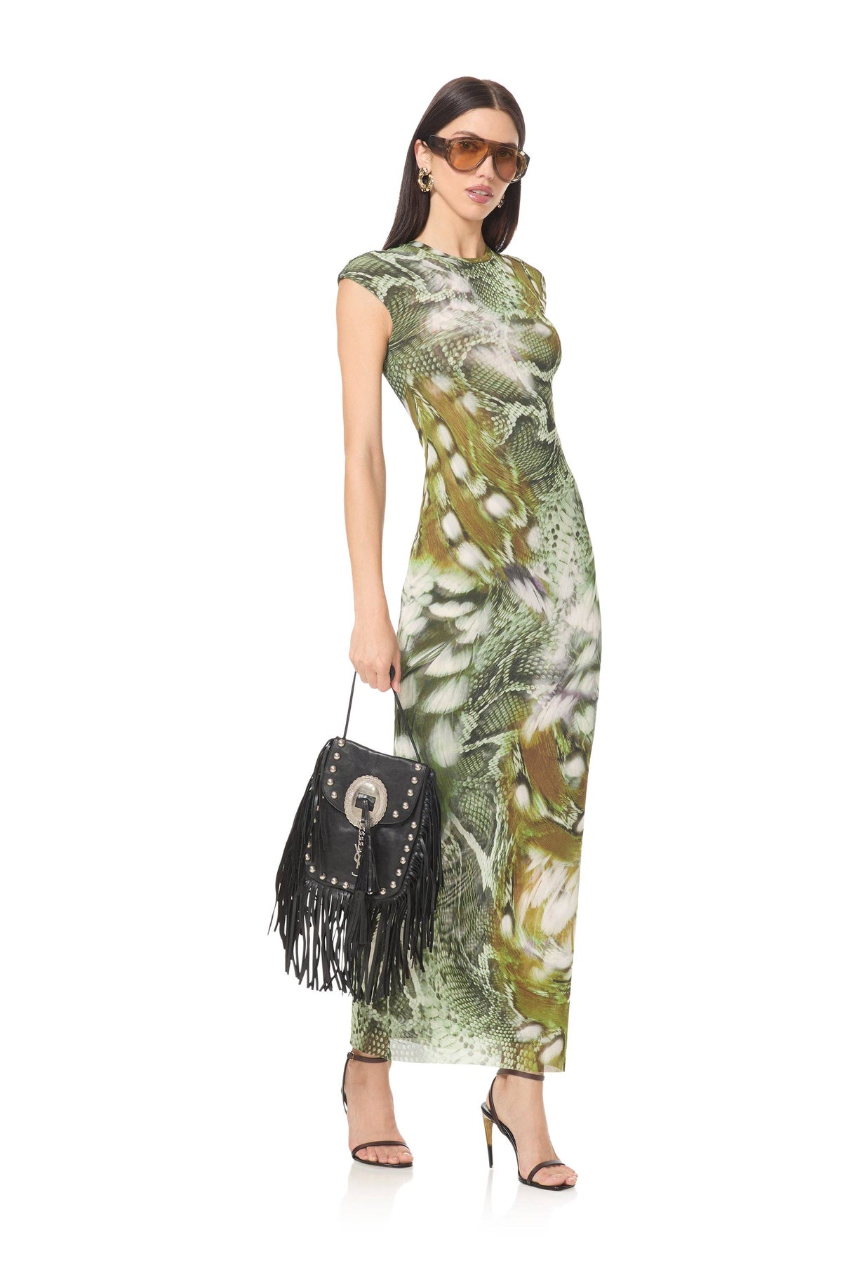 AFRM - Mylo Dress - Vintage Snake Swirl