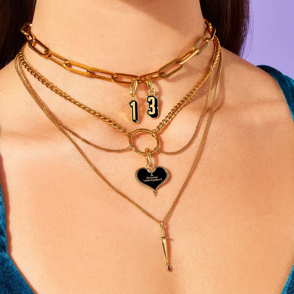Little Rooms - Dagger Necklace