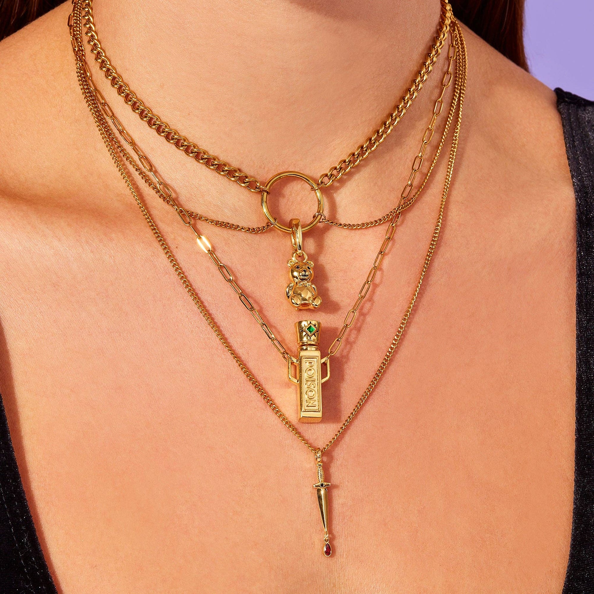 Little Rooms - Dagger Necklace
