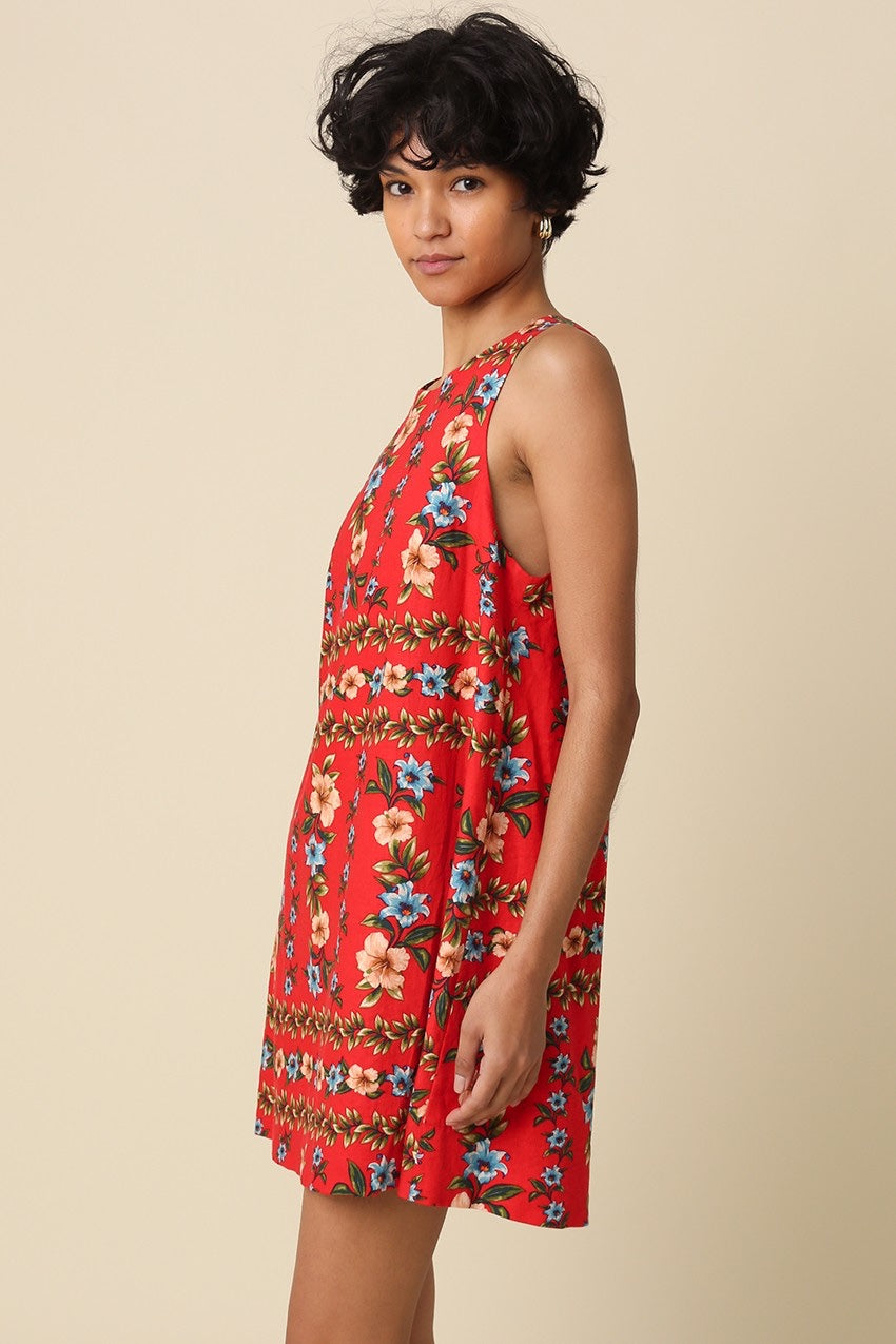 Olivaceous - Hilda Floral Mini Dress